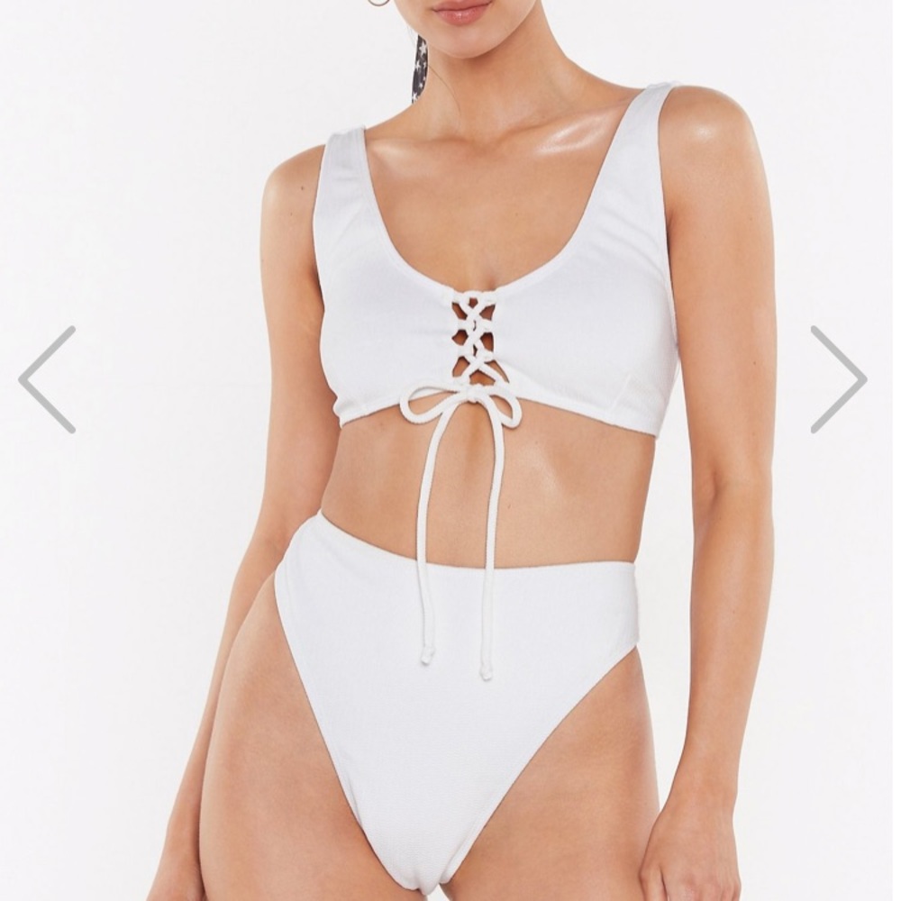 BNWT Nasty gal HIGH WAISTED BIKINI